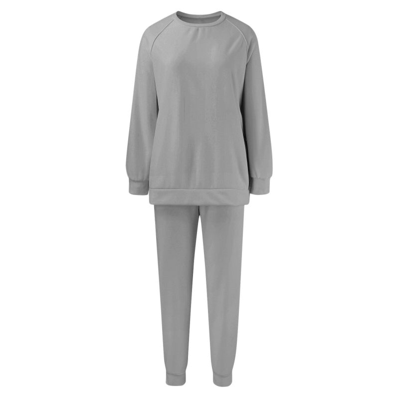 Dames gezellig sweatshirt en broek tweedelig set