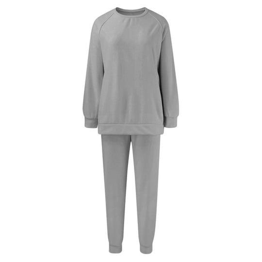 Dames gezellig sweatshirt en broek tweedelig set