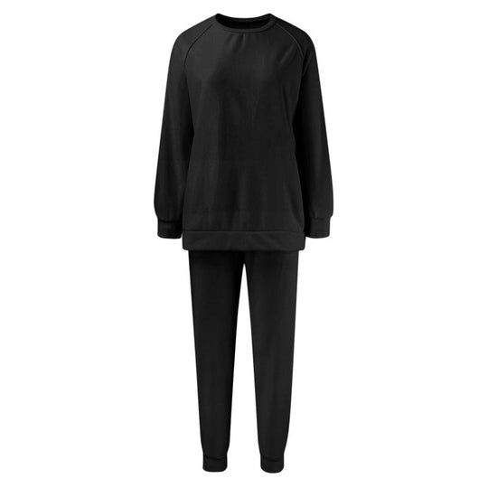 Dames gezellig sweatshirt en broek tweedelig set