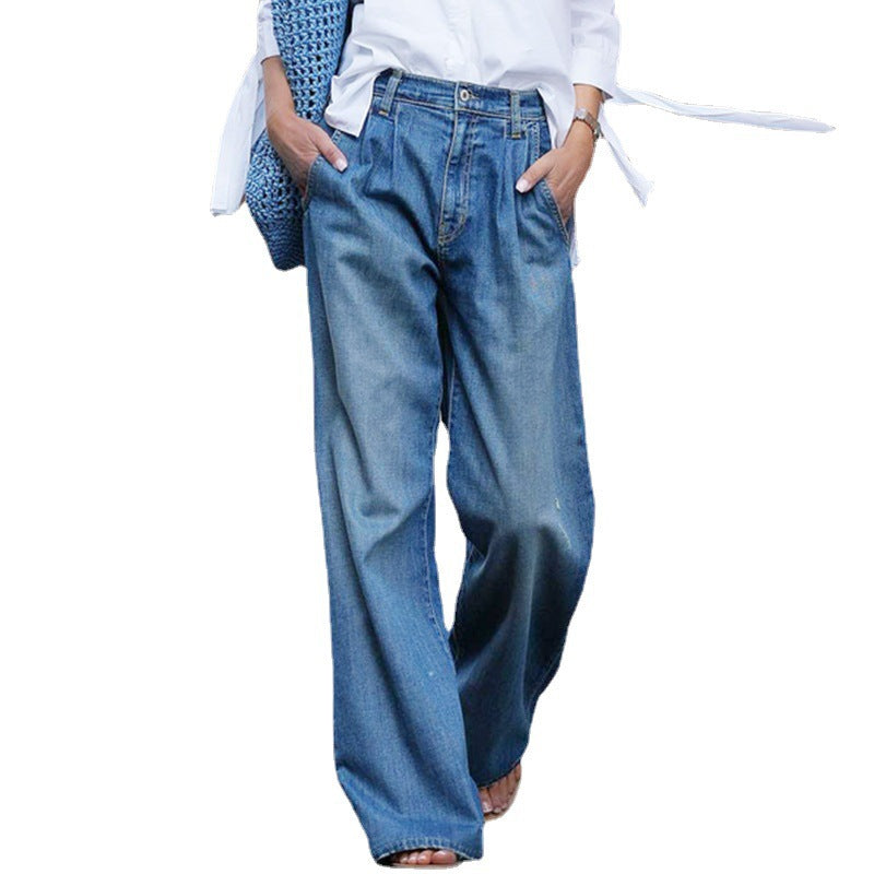 Jeans casual lavati da donna