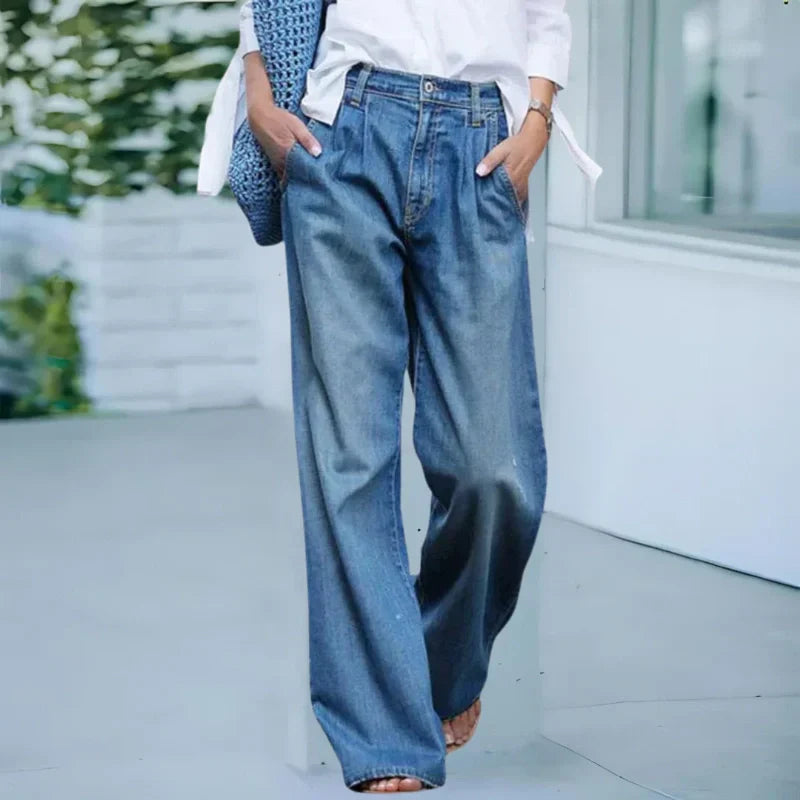 Jeans casual lavati da donna