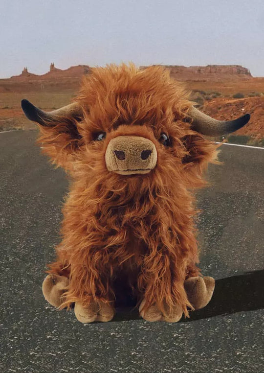 Giocattolo di peluche morbido ecologico ecottico Highland