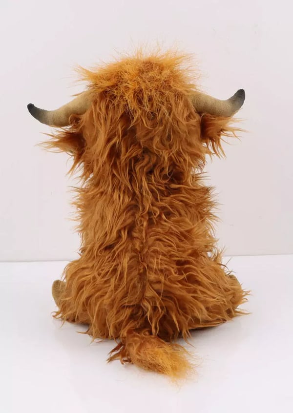 Giocattolo di peluche morbido ecologico ecottico Highland