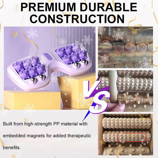Portable Dual Foot Massage Roller