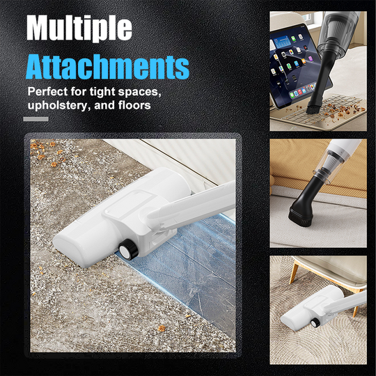 🎁 Powerful cordless 2-in-1 vacuum cleaner