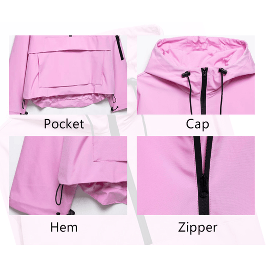 💜3-in-1 Waterproof Women's Jacket – Rain, Wind & Cold, All Covered