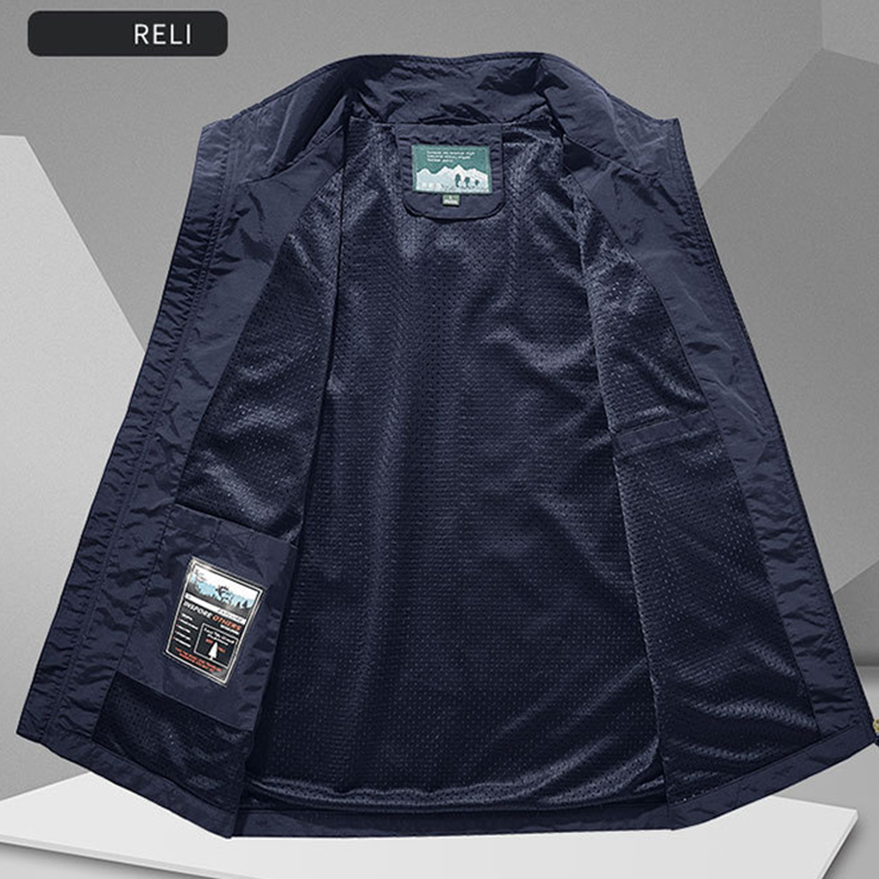 👕 Oversized mouwloos herenvest – ruime pasvorm, functionele zakken, trendy straatstijl ✨