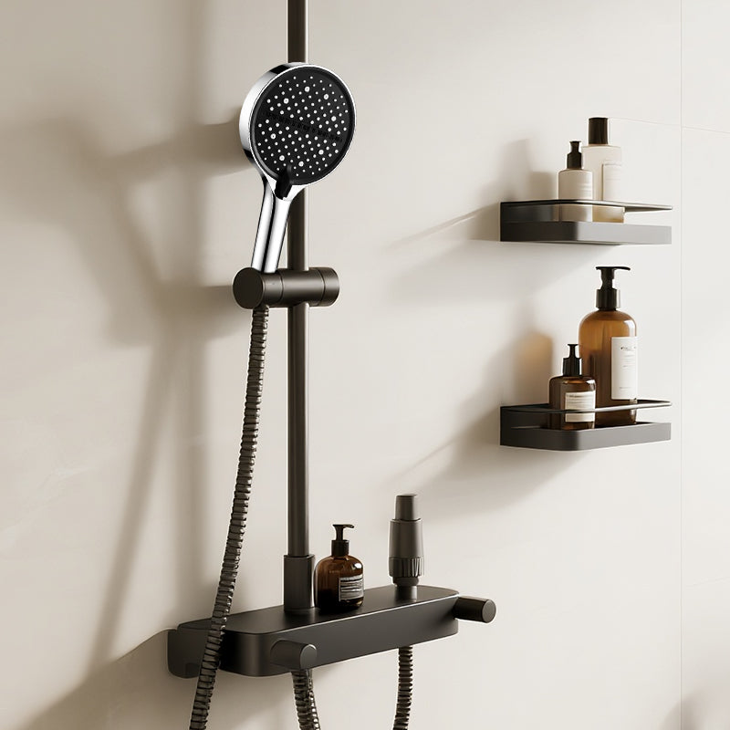 Wysokociśnieniowa głowica prysznicowa z możliwością regulacji opadów deszczu