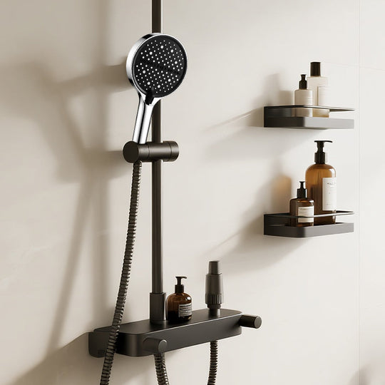 Wysokociśnieniowa głowica prysznicowa z możliwością regulacji opadów deszczu