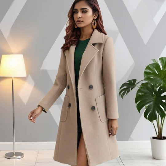 💜 LAST DAY PROMOTION - 50%OFF 💜 Women's Classic Mid-Length Elegant Coat