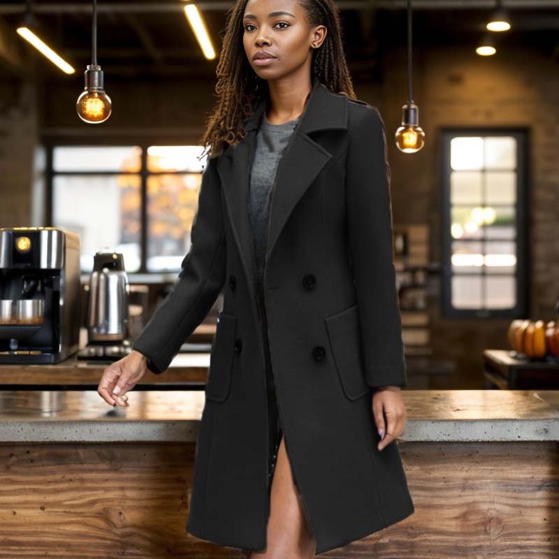 💜 LAST DAY PROMOTION - 50%OFF 💜 Women's Classic Mid-Length Elegant Coat