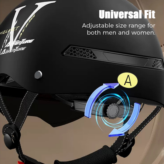 🛡️Casco da moto traspirante, leggero e resistente agli urti