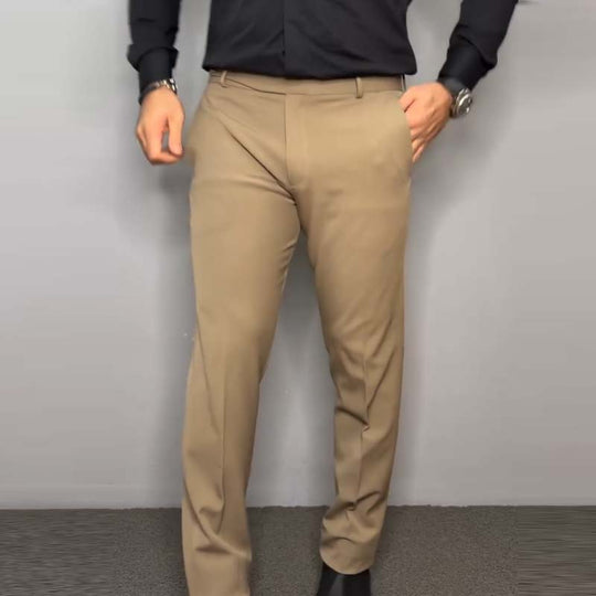 Men's Classic Slim-Fit Dress Pants
