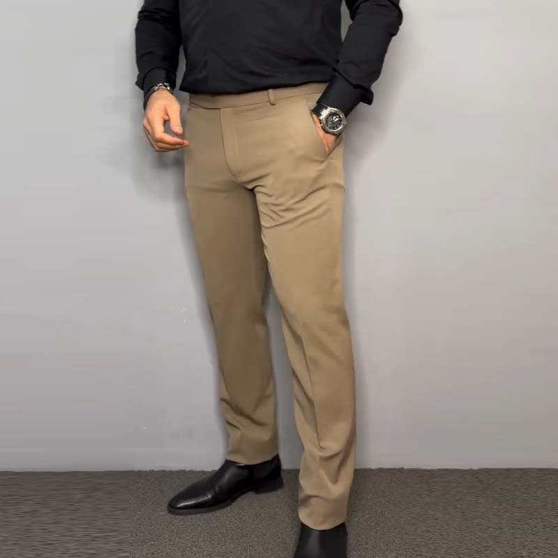 Men's Classic Slim-Fit Dress Pants