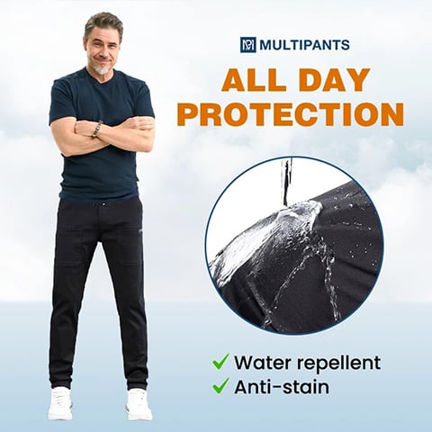 🎁Hot Sale 68% OFF🏆MultiPants – High Stretch Multi-pocket Durable Cargo Pants4
