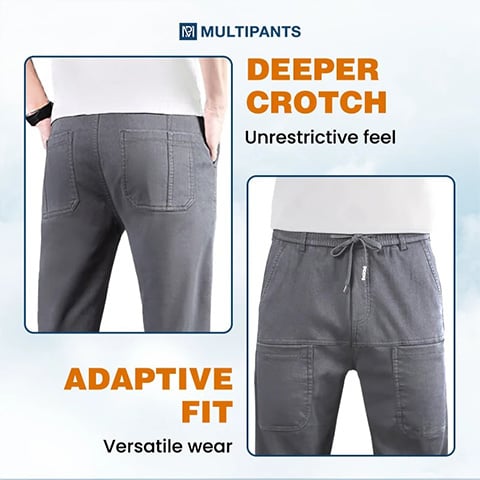 🎁Hot Sale 68% OFF🏆MultiPants – High Stretch Multi-pocket Durable Cargo Pants4