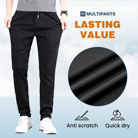 🎁Hot Sale 68% OFF🏆MultiPants – High Stretch Multi-pocket Durable Cargo Pants4