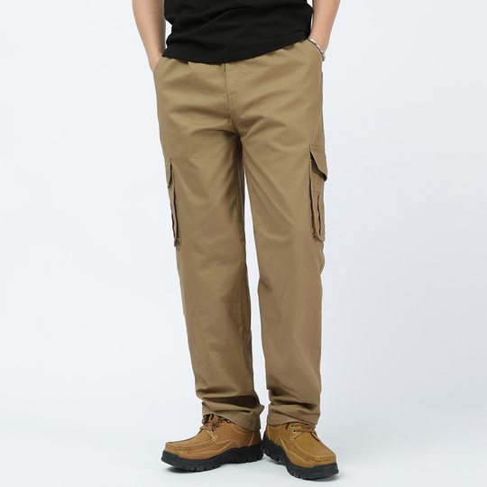Pantaloni da carico multi-tasca per uomini