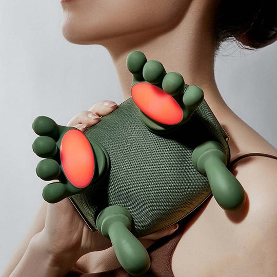 💆‍♂️ 70% ZNIŻKI DO WYCZERPANIA ZAPASÓW! ✨ Poduszka do masażu szyi – 3-stopniowa terapia cieplna, łagodzi ból & Stres, przenośny do domu/biura 🔥📦