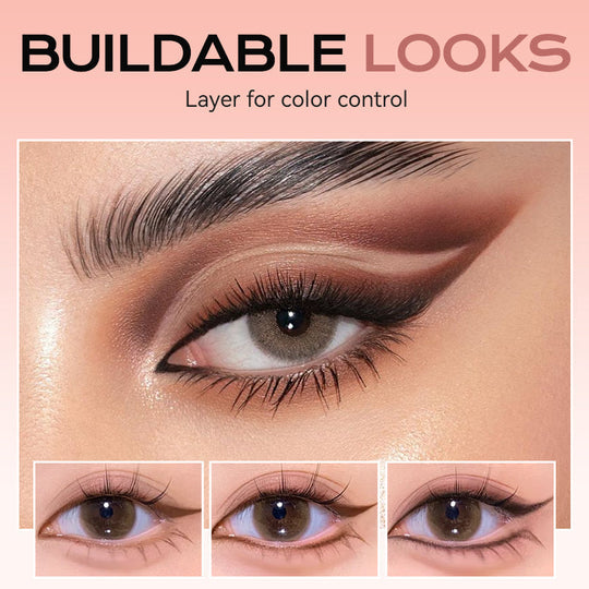 2-in-1 Eye Shadow and Eyeliner with Blending Brush