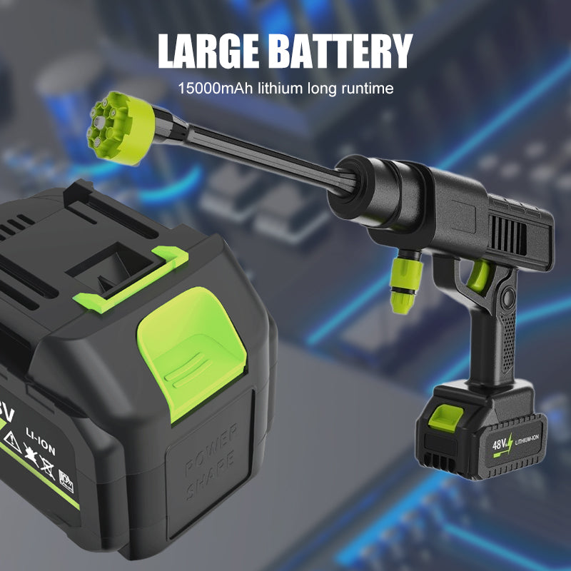 🔥Oferta ograniczona czasowo – przenośny, bezprzewodowy pistolet do myjki ciśnieniowej