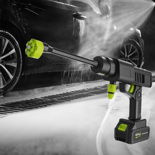 🔥Oferta ograniczona czasowo – przenośny, bezprzewodowy pistolet do myjki ciśnieniowej
