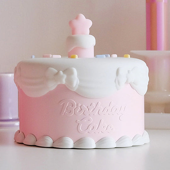 Urocza lampka nocna LED w kształcie ciasta