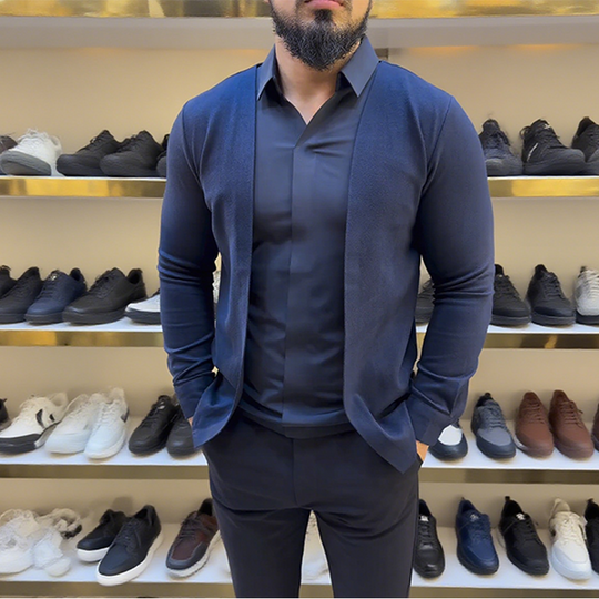 Męska dwuczęściowa koszula próbna