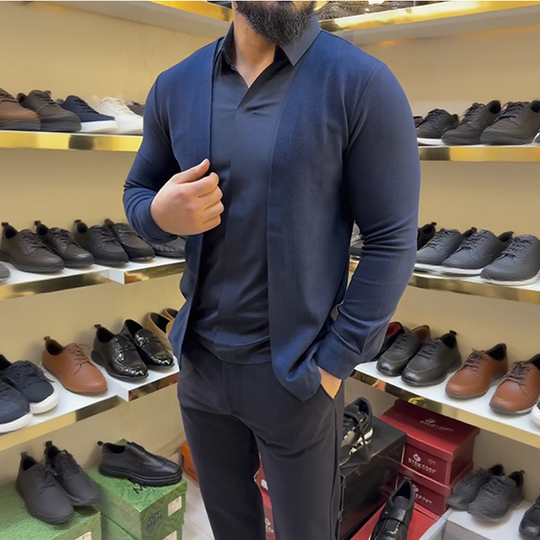 Męska dwuczęściowa koszula próbna