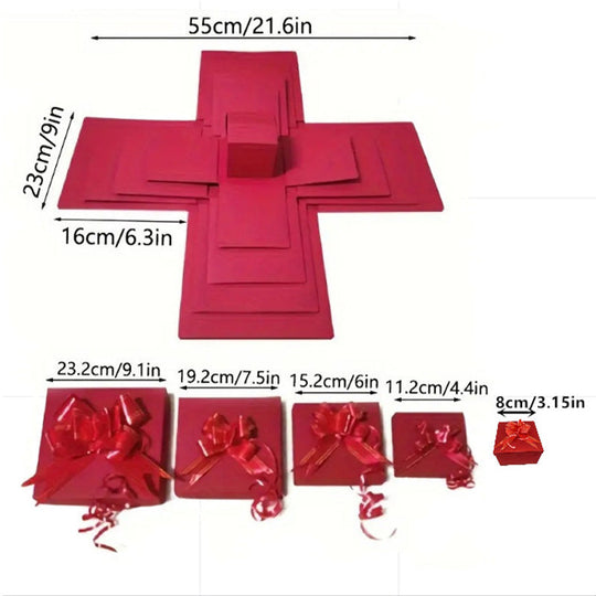 ⏰Joulun rajoitettu alennusmyynti 50% POIS!!🎄Yli 50 000 MYYTY! 🎁✨Yllätysräjähdys-lahjarasiapakkaus