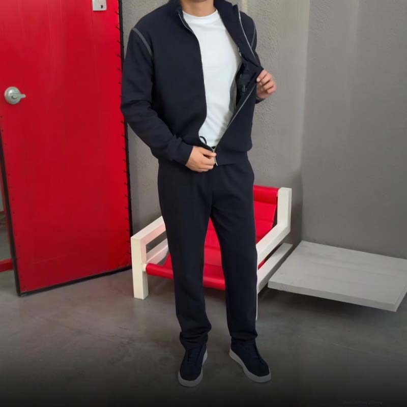 Miesten rento takki 2-osainen sarja