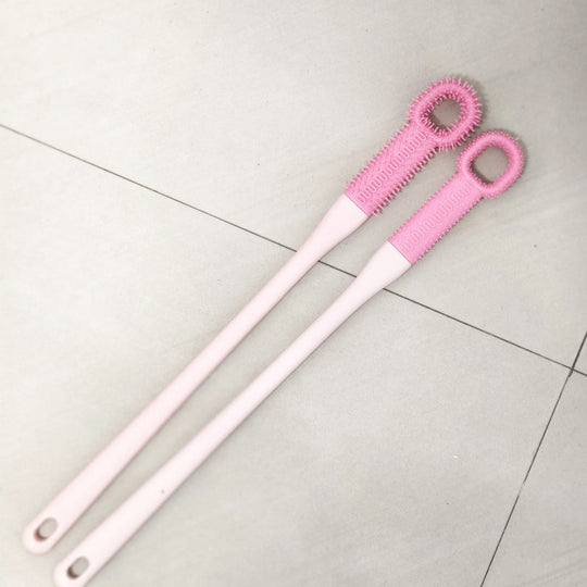 Długi uchwyt na palce & Szczotka do szorowania stóp