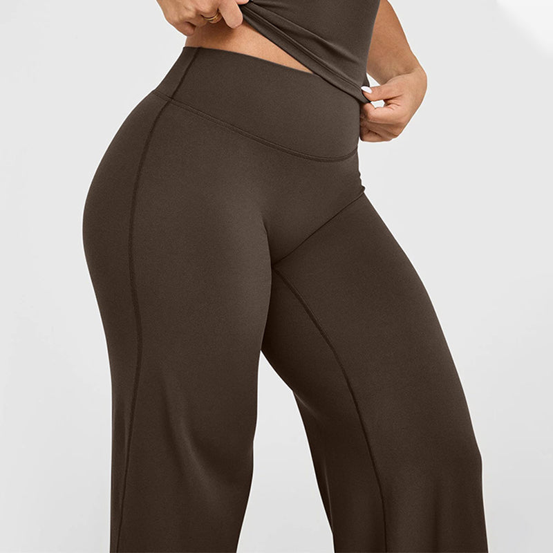 DENFY SoftMotion Straight Leg Hosen 31" Leggings mit Innennaht für Fitness und Sportbekleidung, Damen-Leggings, Sportbekleidung für Fitnessstudio, Outdoor-Sportarten und Yoga