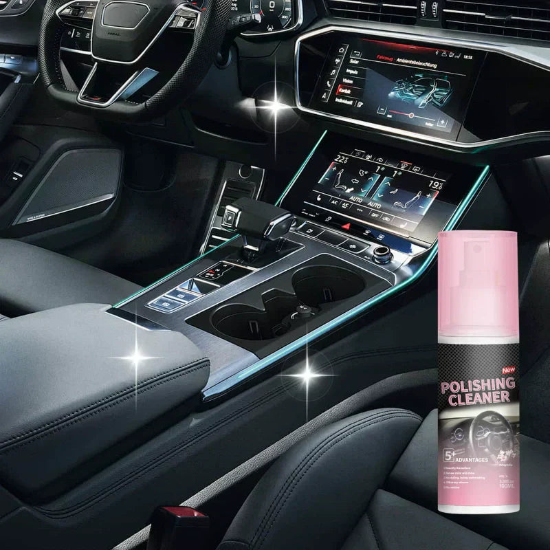Čistič leštidla na interiéry automobilů – hloubkové čištění, obnovuje lesk a má netoxické složení ✨