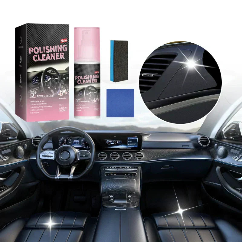 Čistič leštidla na interiéry automobilů – hloubkové čištění, obnovuje lesk a má netoxické složení ✨