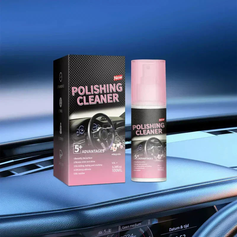 Čistič leštidla na interiéry automobilů – hloubkové čištění, obnovuje lesk a má netoxické složení ✨