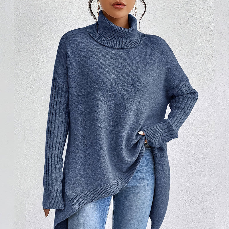 💖LAST DAY PROMOTION - 50%OFF 💖Women’s Fashion Solid Color Turtleneck Sweater👗
