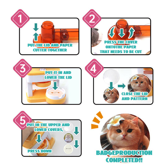 🎅🎃Zestaw do samodzielnego wykonania przypinki z akcesoriami