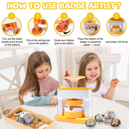 🎅🎃Zestaw do samodzielnego wykonania przypinki z akcesoriami