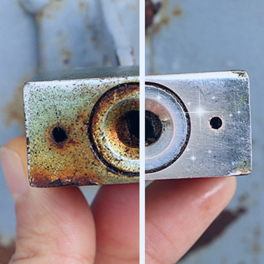 Metallin rasvanpoistoaine ja ruosteenpoistoaine