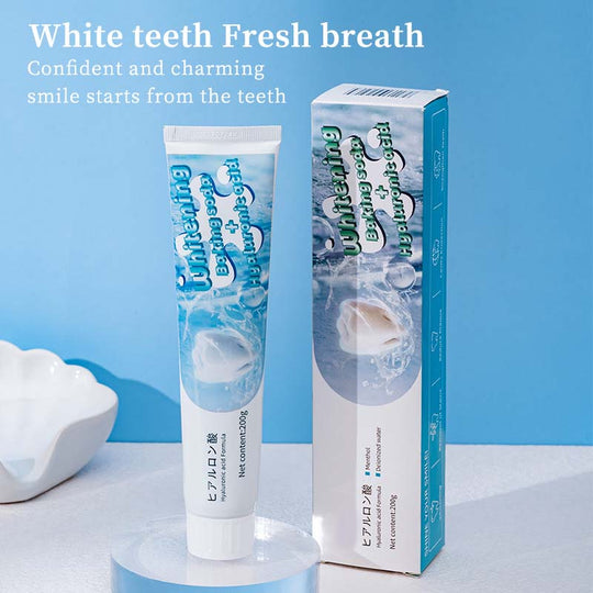 Valkaiseva ruokasooda minttuhammastahna