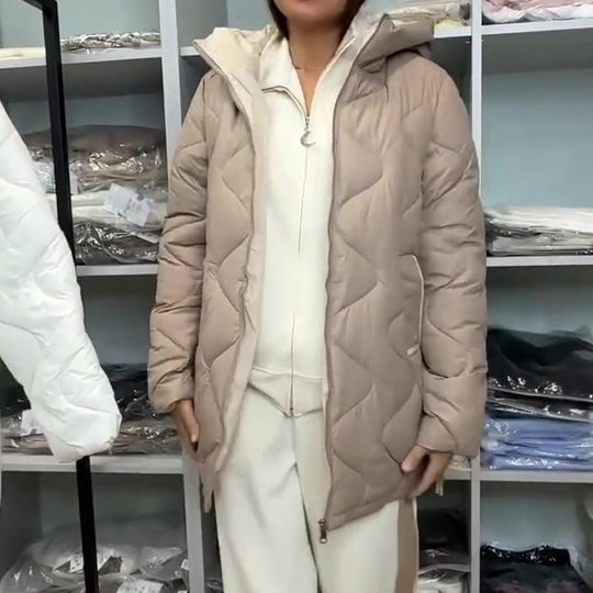 Women's Warm Quilted Puffer Jacket