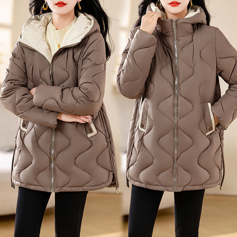Women's Warm Quilted Puffer Jacket