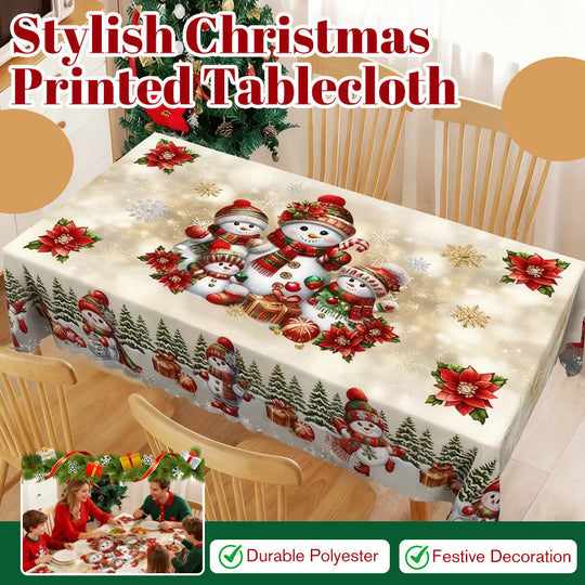 ✨Novi blagdanski dolasci✨Elegantni stolnjak s božićnim printom