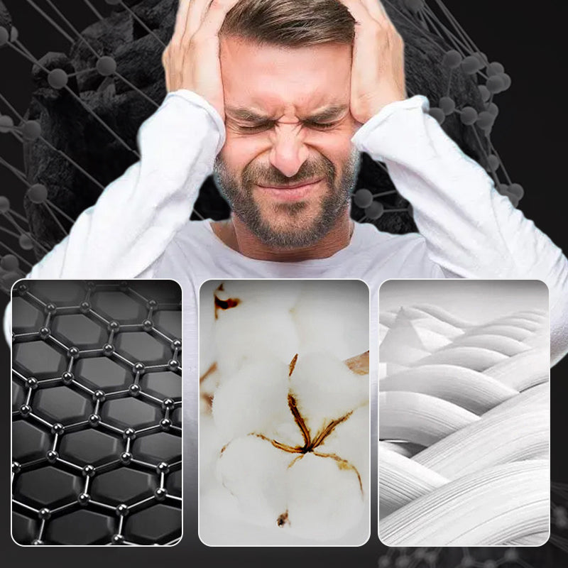 Moške nogavice iz grafena Crew proti vonjavam - 5 parov/komplet