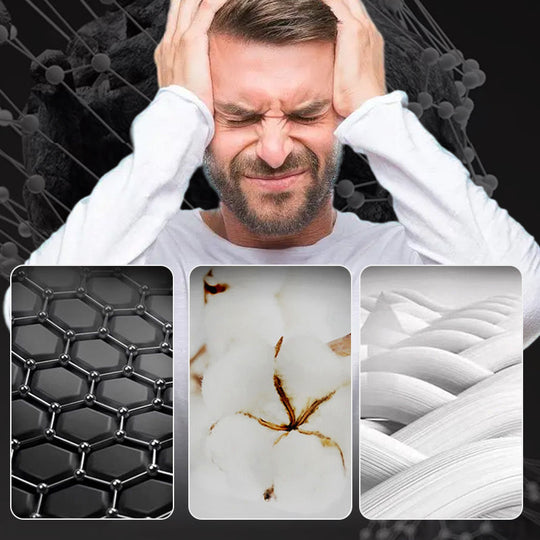 Moške nogavice iz grafena Crew proti vonjavam - 5 parov/komplet