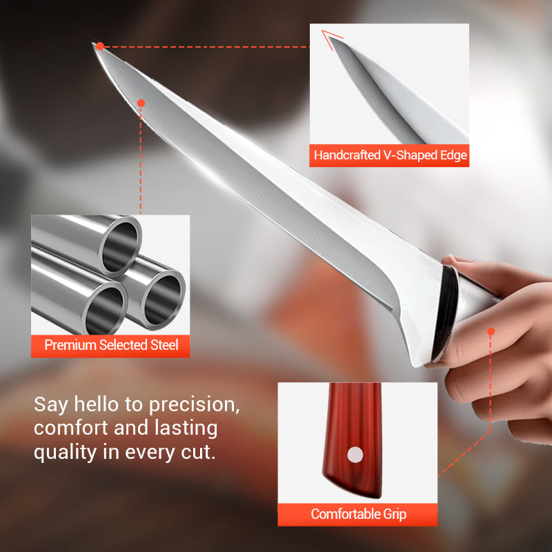German Steel Butcher Boning Knife