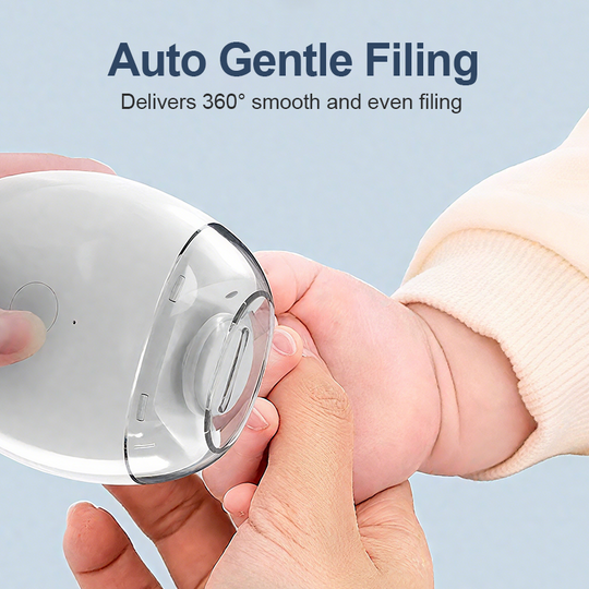 💅✨ Universal Automatic Fingernail Grinder - 6 Speed Settings with 5 Attachments for Safe & Gentle Nail Care 👶🔧