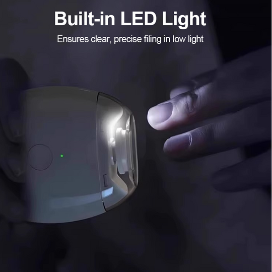 💅✨ Universal Automatic Fingernail Grinder - 6 Speed Settings with 5 Attachments for Safe & Gentle Nail Care 👶🔧