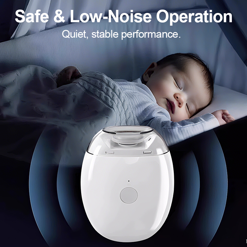 💅✨ Universal Automatic Fingernail Grinder - 6 Speed Settings with 5 Attachments for Safe & Gentle Nail Care 👶🔧